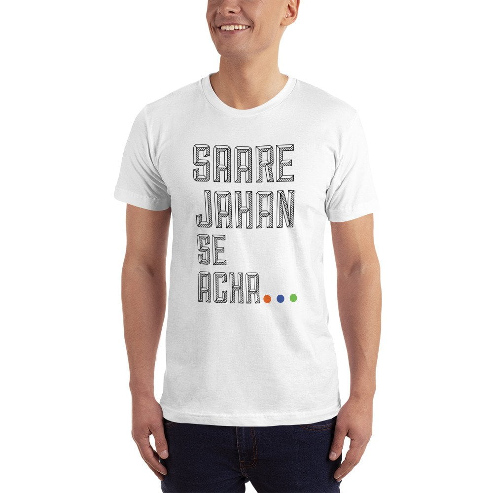 Marenge Nehi, Keh Ke Lenge - Gandhi T-Shirt Marenge Nehi, Keh Ke Lenge - Gandhi T-Shirt