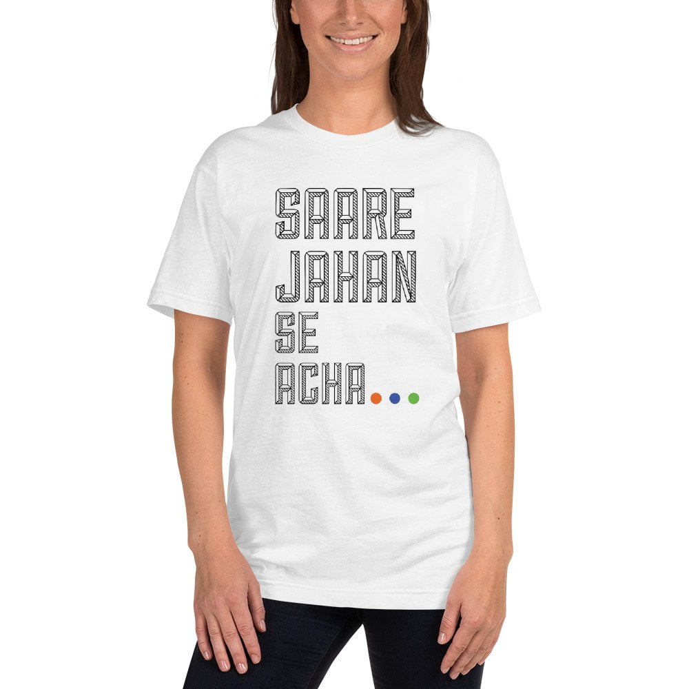 Marenge Nehi, Keh Ke Lenge - Gandhi T-Shirt Marenge Nehi, Keh Ke Lenge - Gandhi T-Shirt