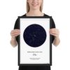 Personalized Star Constellation Birth Poster 2