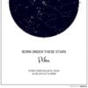 Personalized Star Constellation Birth Poster 1